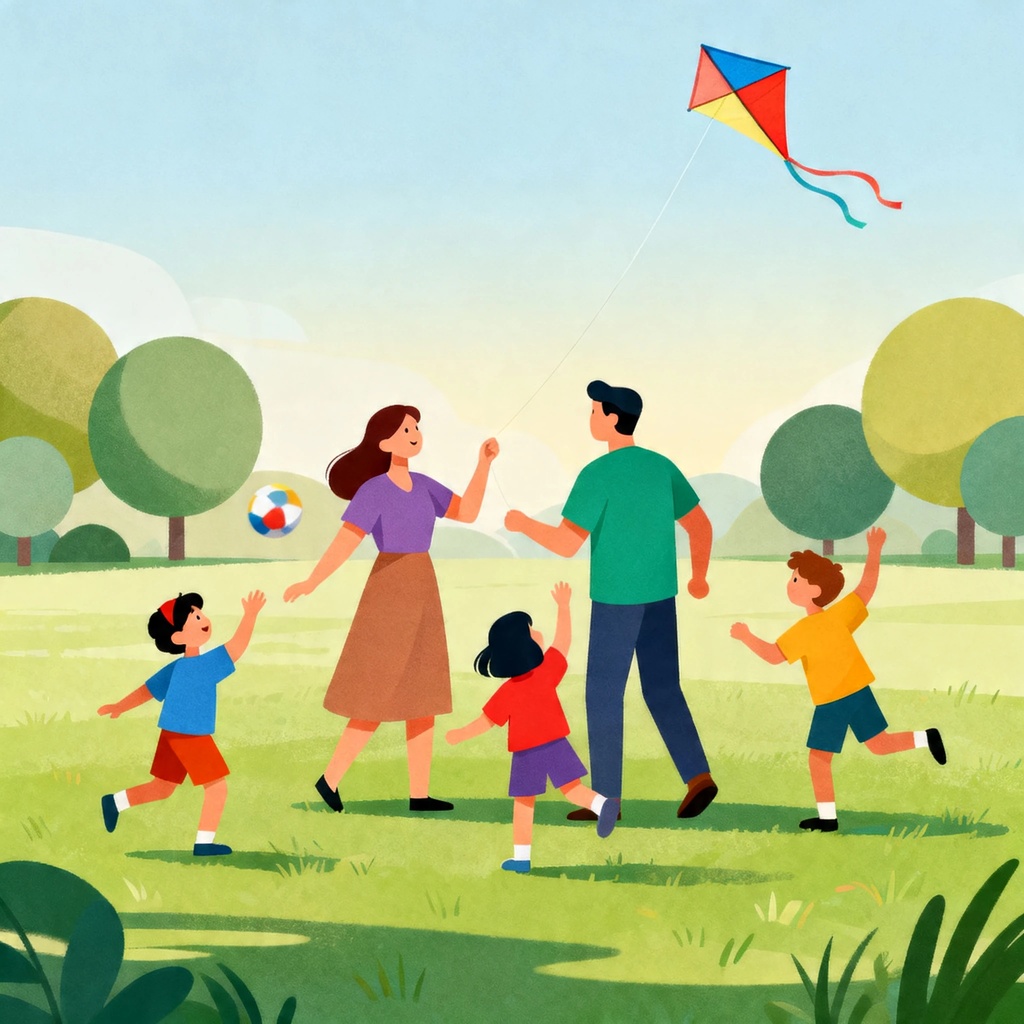 Zabawy i aktywności rodzinne na świeżym powietrzu